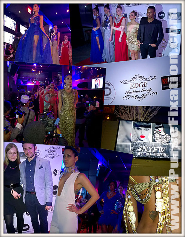 REd Carpet NYFW Kick Off event with Edge Fashion Group 
