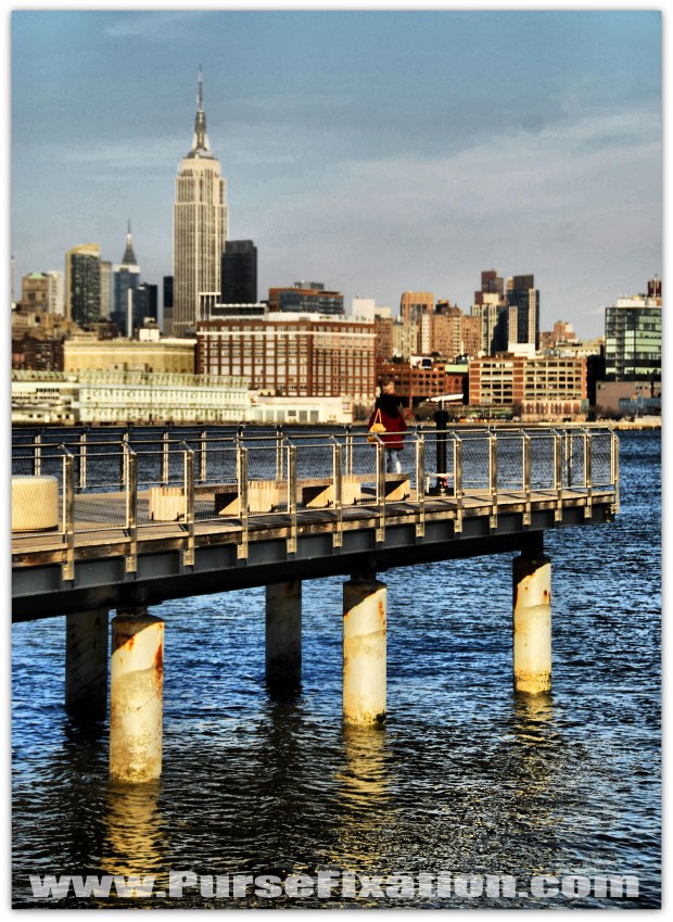 Uptown Manhattan view from Hoboken shore